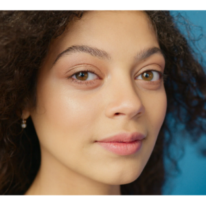 This is an image of a photo consultation with a skincare expert